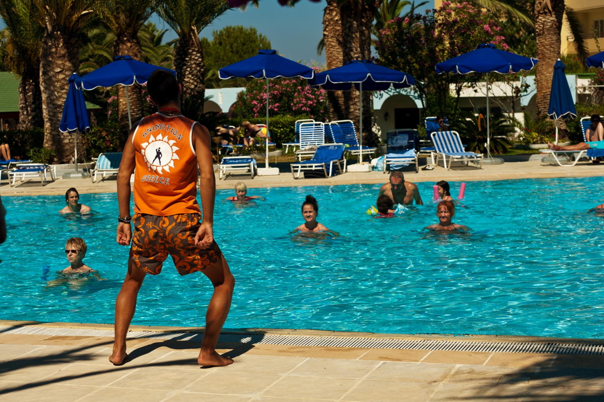Blue Horizon Hotel Ialysos  Exterior foto