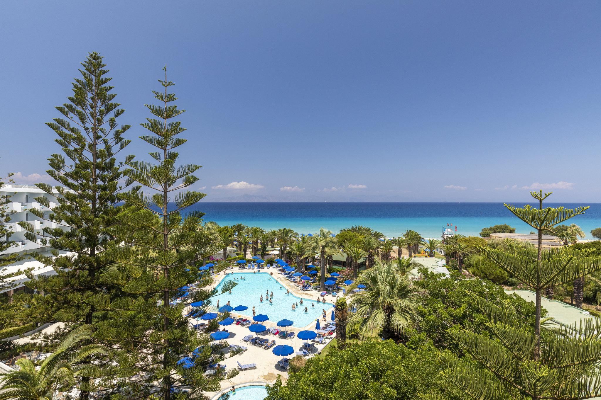 Blue Horizon Hotel Ialysos  Exterior foto