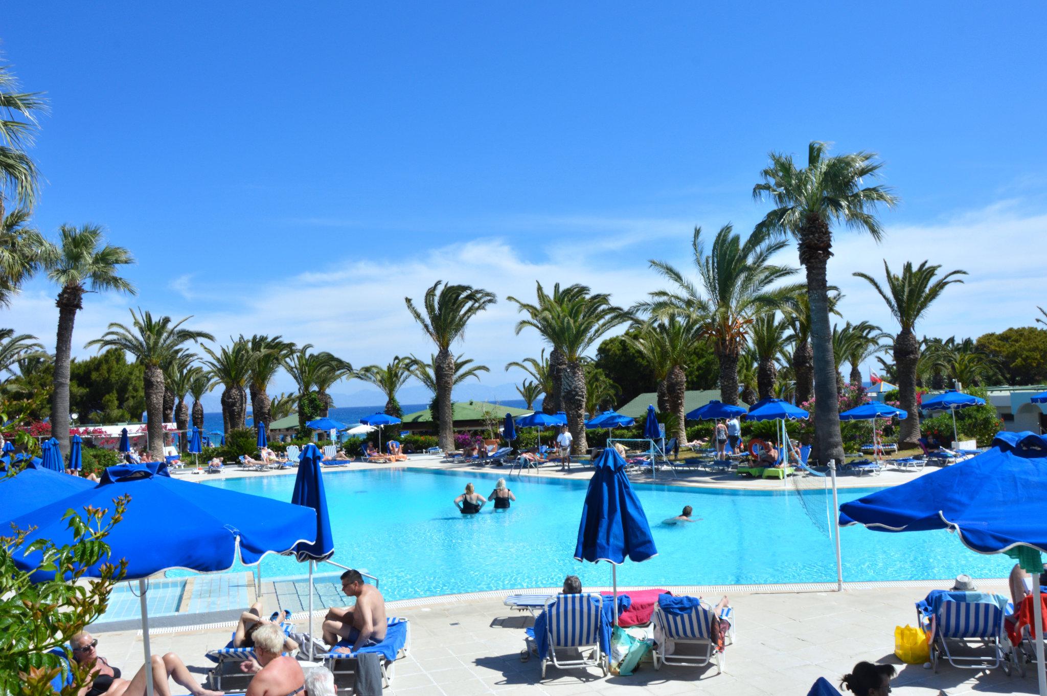 Blue Horizon Hotel Ialysos  Exterior foto